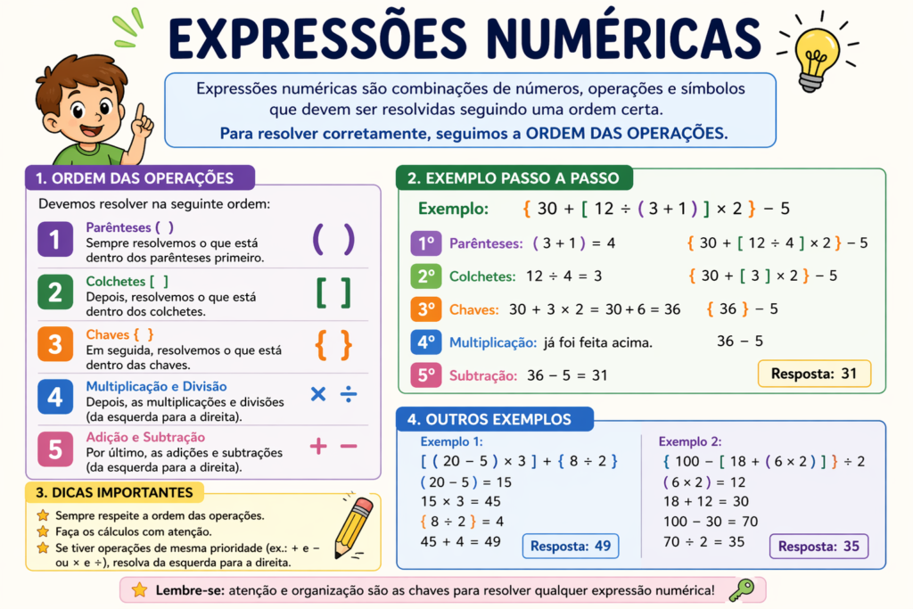 Expressões Numéricas