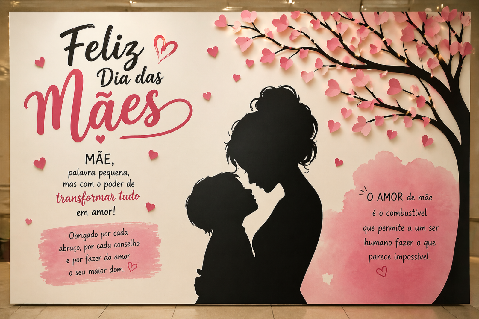Painel de Dia das Mães: decoração emocionante para celebrar com amor ...