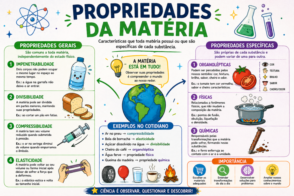 Propriedades da matéria